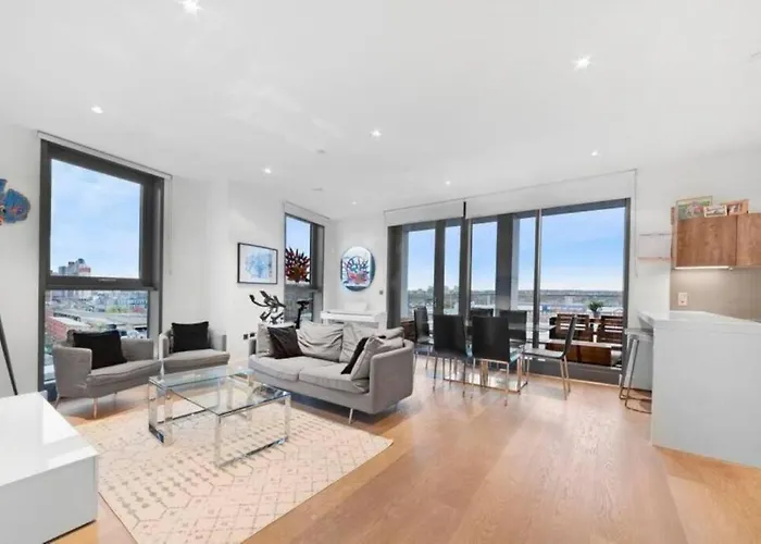3 Bedroom Penthouse With Private Terrace, Battersea, Nine Elms